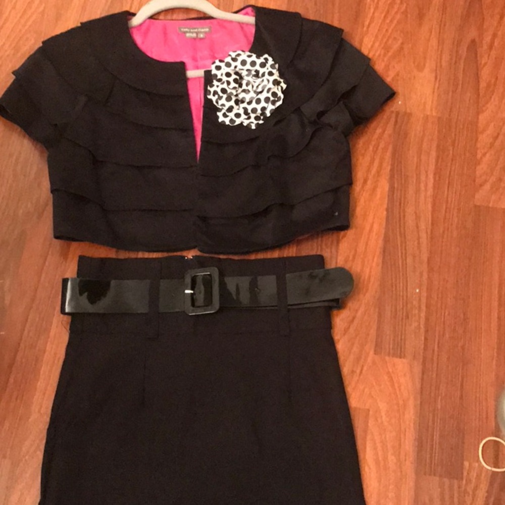 Jacket and skirt